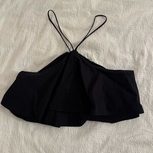 Black Crop Top